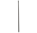 Clanax Tyč, nasada na miotłę czarna z grubym gwintem 130 cm