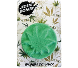 Bohemia Gifts CBD Cannabis Olej konopny musujące kule do kąpieli 85 g