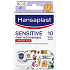 Hansaplast Sensitive Kids XL Zwierzątka Plastry z motywem dziecięcym 10 sztuk