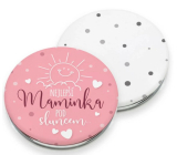 Nekupto Kapesní zrcátko Najlepsza mama pod słońcem 7,2 cm