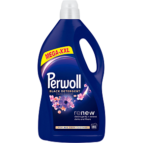 Perwoll żel do prania Mega XXL Renew Dark Bloom 80 prań, 4000 ml