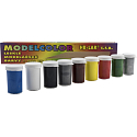 HB-Lak Modelcolor błyszczące farby modelarskie, zestaw 9× 20 g
