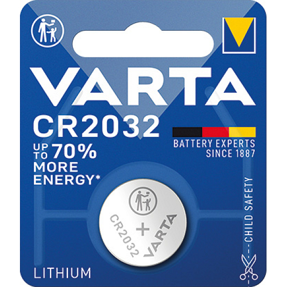 Varta bateria CR2032, lithium, 1 ks