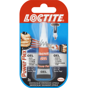 Loctite Super Bond Power Flex uniwersalne kleje sekundowe, 2 g
