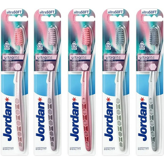 Jordan zubní kartáček Ultralite Sensitive Ultrasoft, extra miękki 1 ks