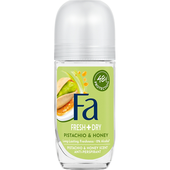 Fa Pistacja & Miód roll-on deodorant, 50 ml