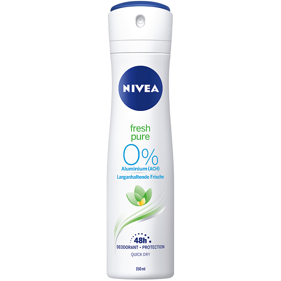 Nivea Fresh Pure deodorant sprej pro ženy 150 ml