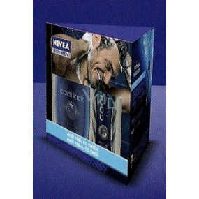 Nivea Men Cool Kick antiperspirant 250 ml + sprchový šampon 250 ml kosmetická sada Nivea Men Cool Kick antiperspirant 250 ml + sprchový šampon 250 ml kosmetická sada