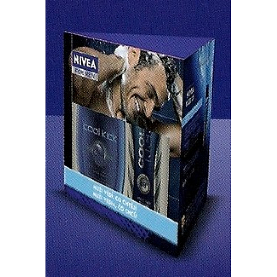 Nivea Men Cool Kick antiperspirant 250 ml + sprchový šampon 250 ml kosmetická sada