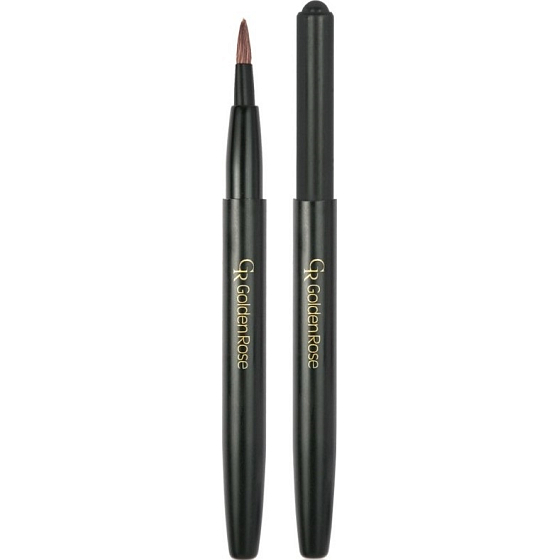 Golden Rose Retractable Lip Brush kosmetický štětec na rtěnku vysouvací č. 4 1 kus