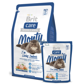 Brit Care Kuře + rýže pro dospělé kočky žijící uvnitř 7 kg, Hypoalergenní kompletní krmivo Brit Care Kuře + rýže pro dospělé kočky žijící uvnitř 7 kg, Hypoalergenní kompletní krmivo