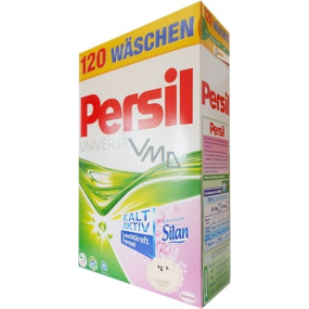 Persil Extra Frische Silan Universal prací prášek na bílé a světlé prádlo box 120 dávek 8,4 kg