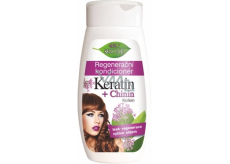 Bione Cosmetics Keratin & Chinin regenerujący odżywka do wszystkich typów włosów 260 ml