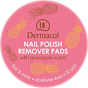 Dermacol Nail Polish Remover Pads odlakovací tamponky na nehty 13 ml
