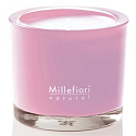 Millefiori Milano Natural Magnolia Blossom & Wood - Květy magnólie a Dřevo Vonná svíčka hoří až 60 hodin 180 g