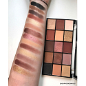 Makeup Revolution Re-Loaded paletka očních stínů Velvet Rose 15 x 1,1 g