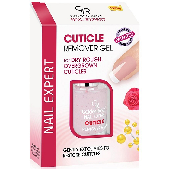 Golden Rose Cuticle Remover Gel výživný gel lak na nehty s antioxidačními účinky 11 ml