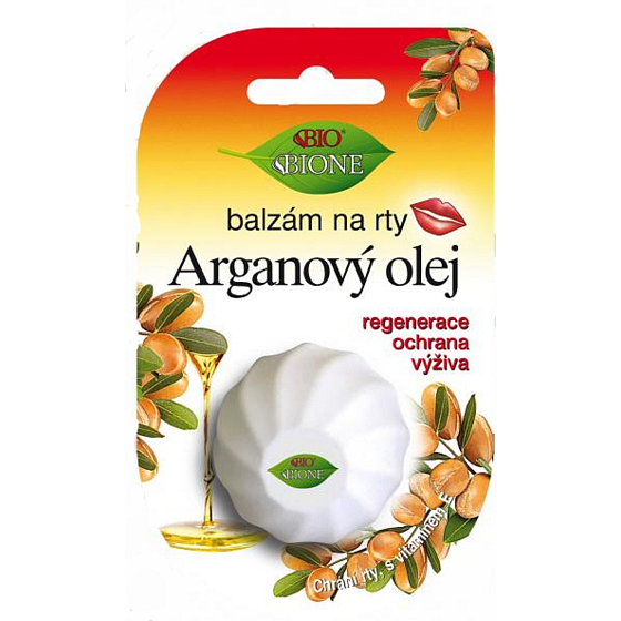 Bione Cosmetics Arganový olej balzám na rty vajíčko 6 ml