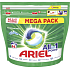 Ariel All in 1 Pods Mountain Spring gelové kapsle na praní bílého a světlého prádla 66 kusů