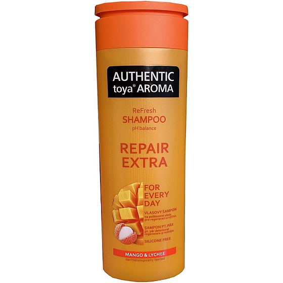Authentic Toya Aroma Repair Extra Mango & Liczi szampon do suchych i zniszczonych włosów 400 ml