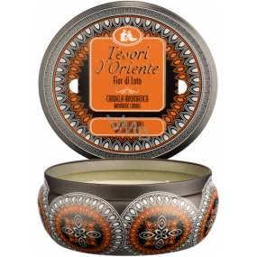 Tesori d Oriente Fior di Loto świeca zapachowa w puszce 200 g, czas palenia do 30 godzin