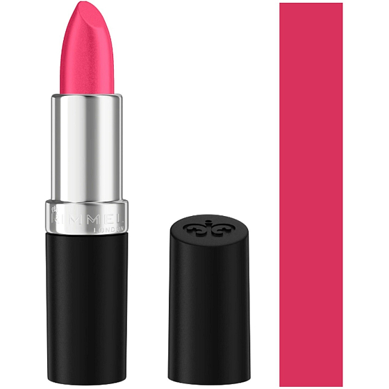 Rimmel London Lasting Finish Satin pomadka 350 Pink Power 4 g