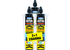 Ceys chemická kotva vinylester, 300 ml, 2 + 1