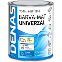 DENAS UNIVERZÁL-MAT farba wierzchnia do drewna, metalu i betonu, 0120 dachowy antracyt, 700 g
