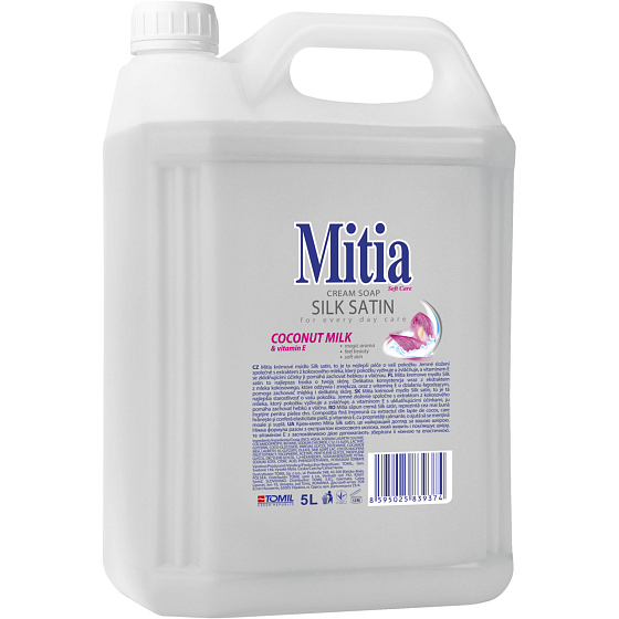 Mitia Silk Satin płynne mydło, 5 l