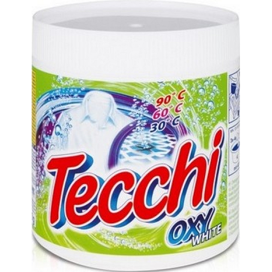 Tecchi Oxy White odstraňovač skvrn s aktivním kyslíkem na bílé prádlo 500 g