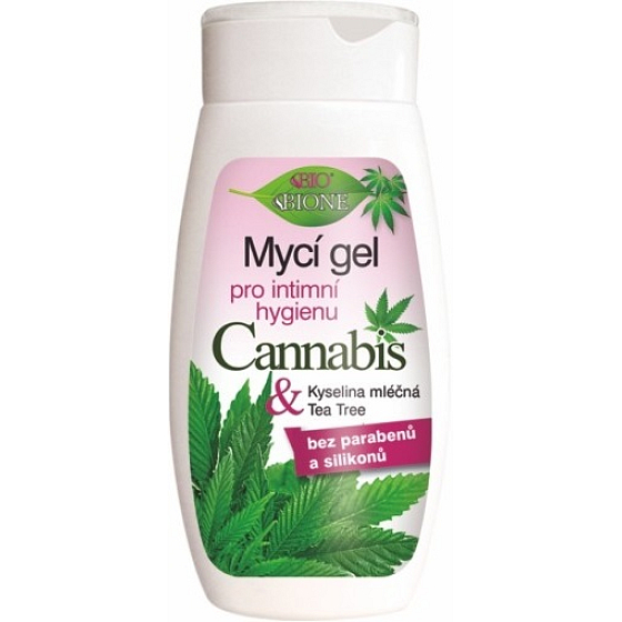 Bione Cosmetics Cannabis żel do mycia do higieny intymnej dla wszystkich typów skóry 260 ml