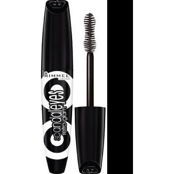 Rimmel London Scandaleyes Retro Glam řasenka 001 Black 12 ml