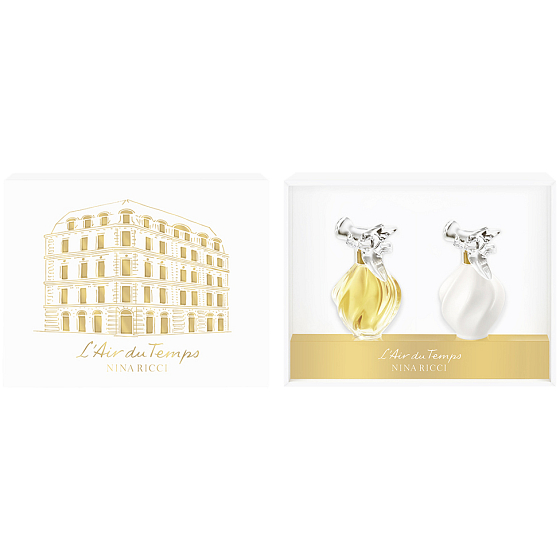 Nina Ricci L Air du Temps toaletní voda 50 ml + tělové mléko 100 ml, dárková sada
