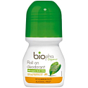 BioPha Grapefruit kuličkový deodorant bez alkoholu, soli, hliníku pro citlivou pokožku v biokvalitě roll-on pro ženy 50 ml