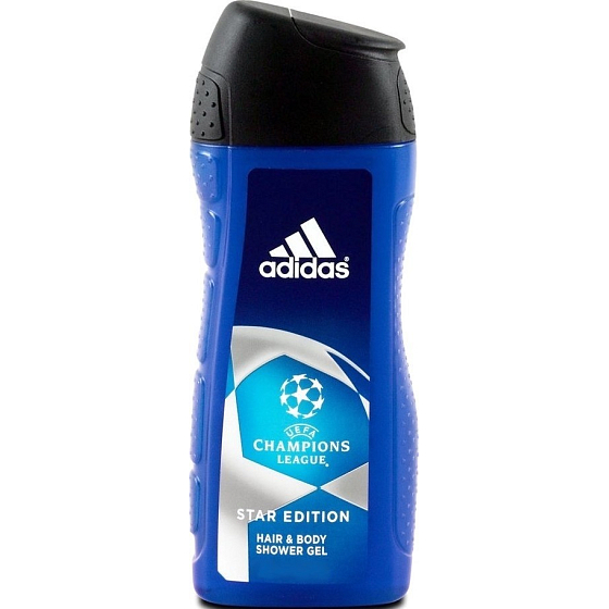 Adidas UEFA Champions League Star Edition 2v1 sprchový gel a šampon pro muže 400 ml