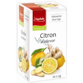 Apotheke Natur Cytryna i imbir herbatka owocowa 20 torebek x 2 g