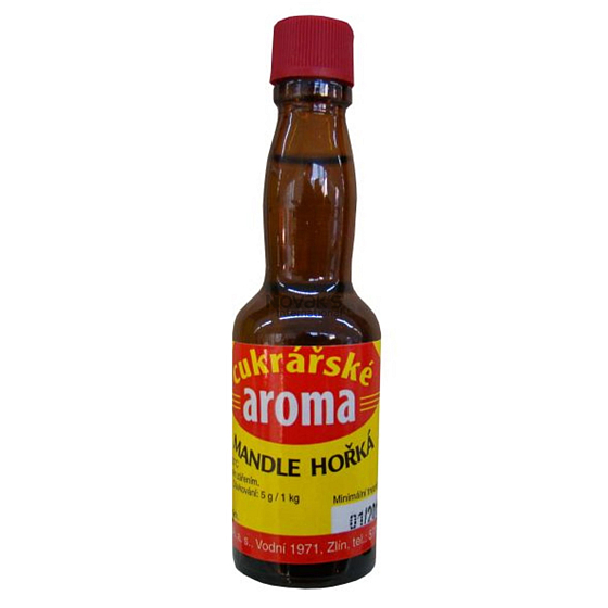 Aroma Migdałowe Hořká Lihová příchuť do pečiva, nápojů, zmrzlin a cukrářských výrobků 20 ml