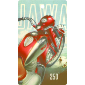 Bohemia Gifts Aromatická vonná karta Motorka 250 11 x 6,3 cm