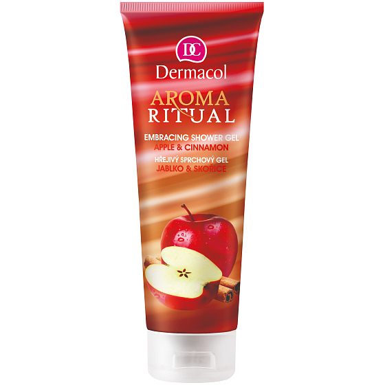 Dermacol Aroma Ritual Jablko a skořice Hřejivý sprchový gel 250 ml