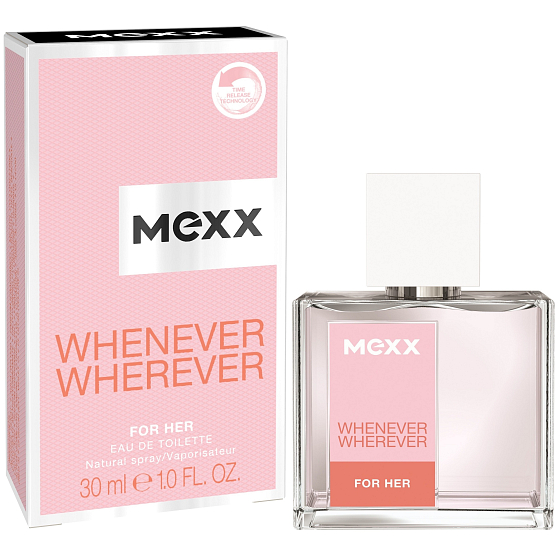 Mexx Whenever Wherever for Her toaletní voda pro ženy 30 ml