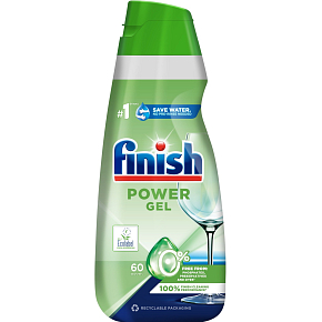 Finish Power Gel 0 % żel do zmywarki, 900 ml
