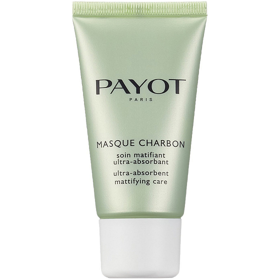 Payot Pate Grise Charbon Masque absorpční matující černá maska pro smíšenou až mastnou pleť 50 ml