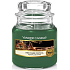 Yankee Candle Tree Farm Festival - Festival stromků vonná svíčka Classic malá sklo 104 g