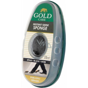 Gold Care Gąbka do polerowania obuwia czarna 11 ml