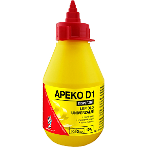 APEKO D1 klej do drewna, papieru, skóry z aplikatorem, 130 g