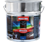 Industrol S2013 univerzál lesk vrchní barva na kov a dřevo, 4550 modř návěstní, 9 l