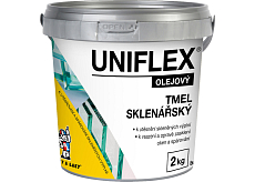 Uniflex olejowy kit szklarski, przeznaczony do malowania, 2 kg