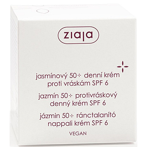 Ziaja Jaśmin SPF 6 dzienny krem przeciw zmarszczkom 50 ml