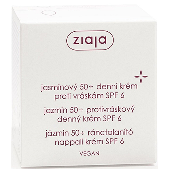 Ziaja Jaśmin SPF 6 dzienny krem przeciw zmarszczkom 50 ml