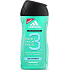 Adidas Ice Effect 3v1 Face sprchový gel na tělo, vlasy a tvář pro mužel 250 ml